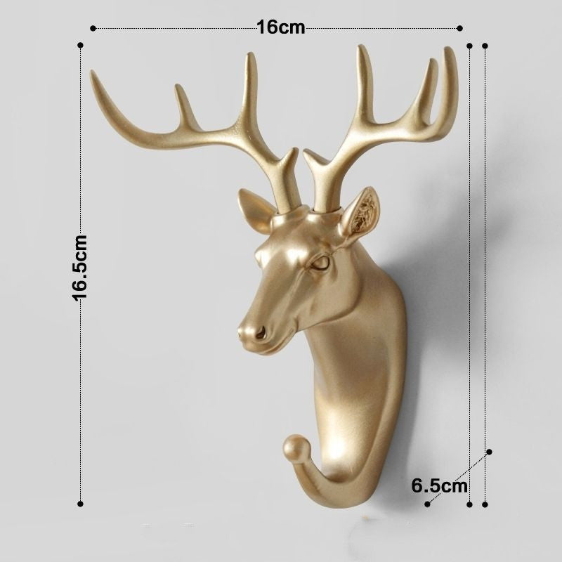 Hook Coat Decorative-Hook Sticking Animal-Head Wall-Hanging Home-Wall-Decor Seamless PearlNestDecor.com