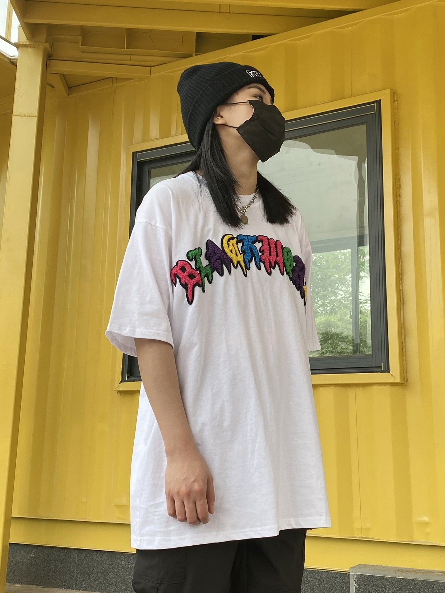 BLACKAIR PATCHWORK T-SHIRT