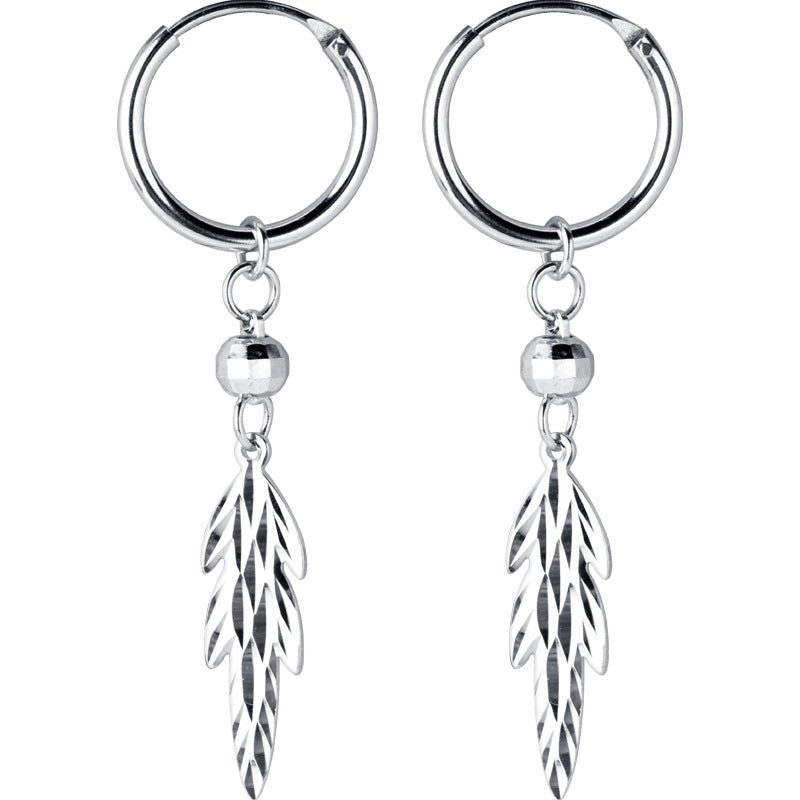 S925 White Fungus Buckle Women LadyShow.Store