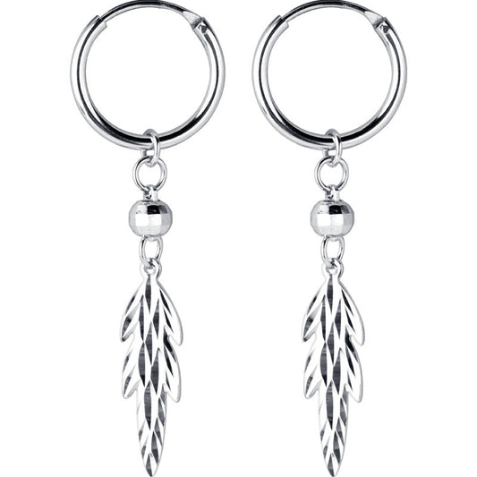 S925 White Fungus Buckle Women LadyShow.Store
