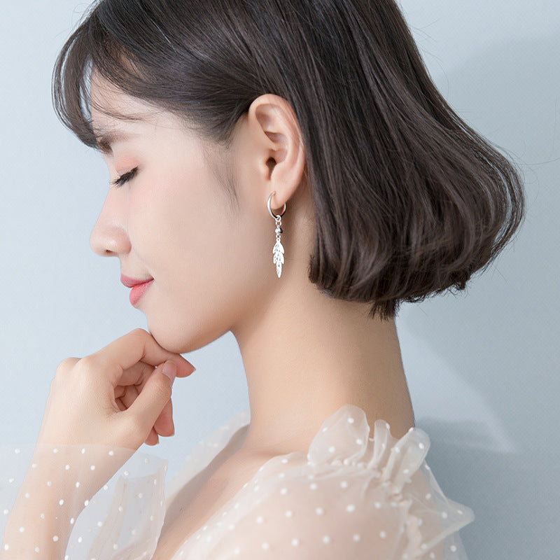 S925 White Fungus Buckle Women LadyShow.Store