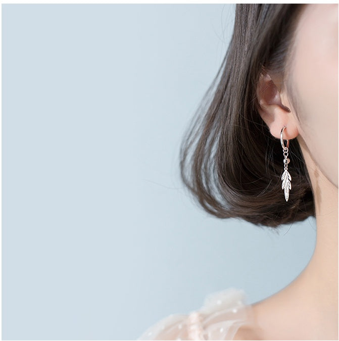 S925 White Fungus Buckle Women LadyShow.Store