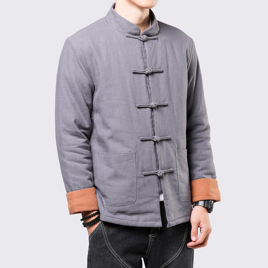 Chinese Tang suit men's cotton coat CJD
