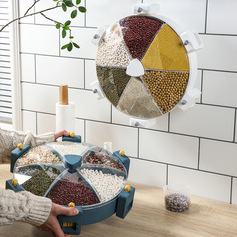 Rotating Wall Cereal Dispenser PearlNestDecor.com
