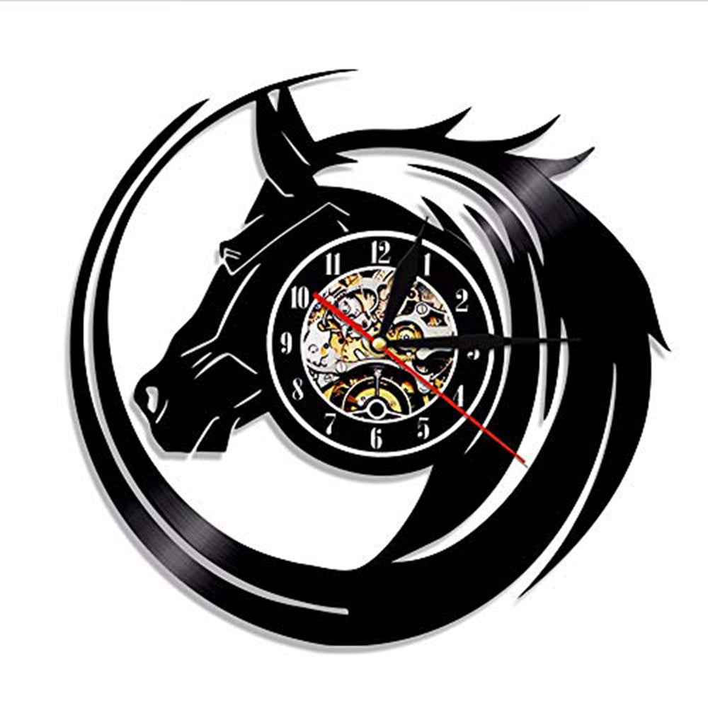 Art Creative Clock Wall Clock PearlNestDecor.com