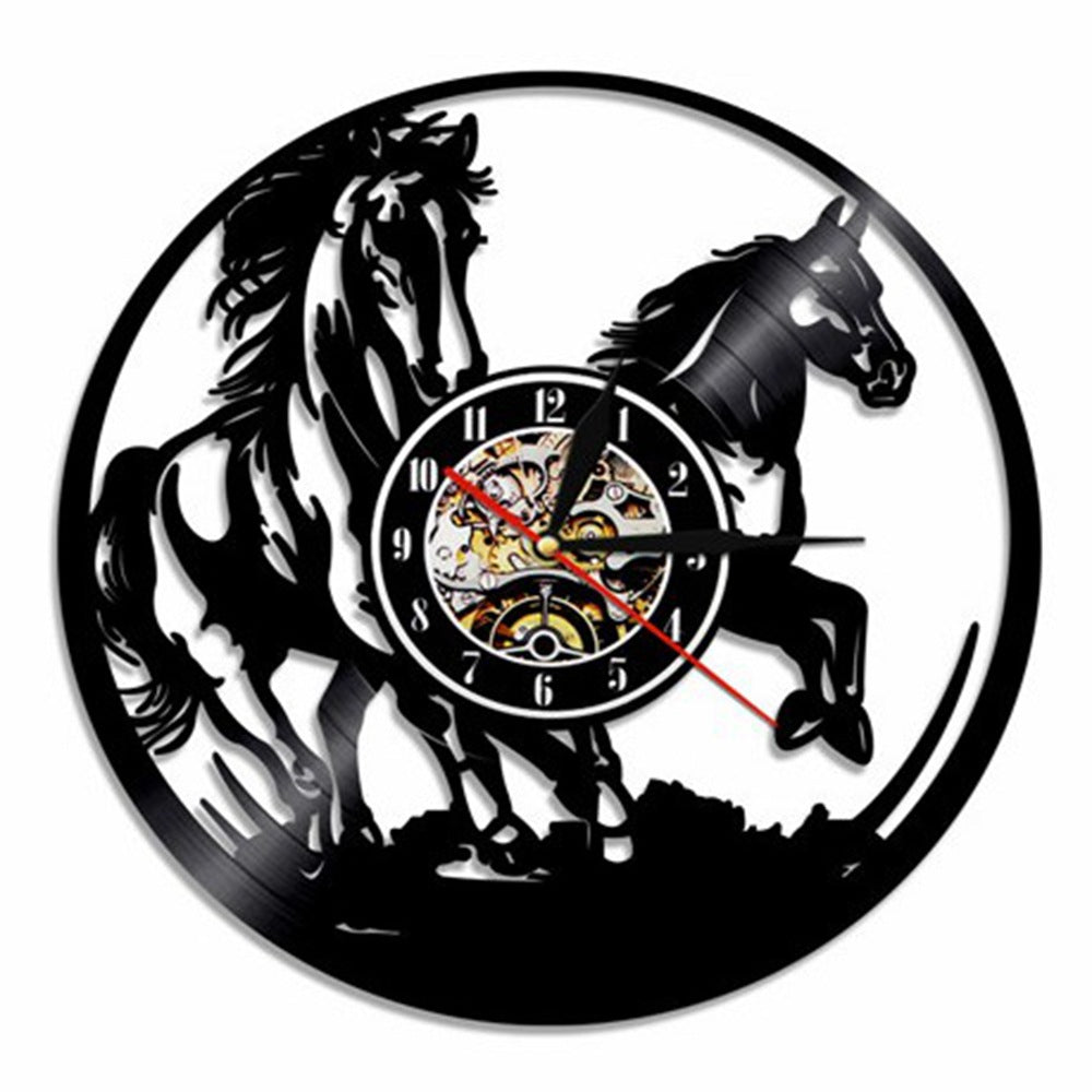 Art Creative Clock Wall Clock PearlNestDecor.com