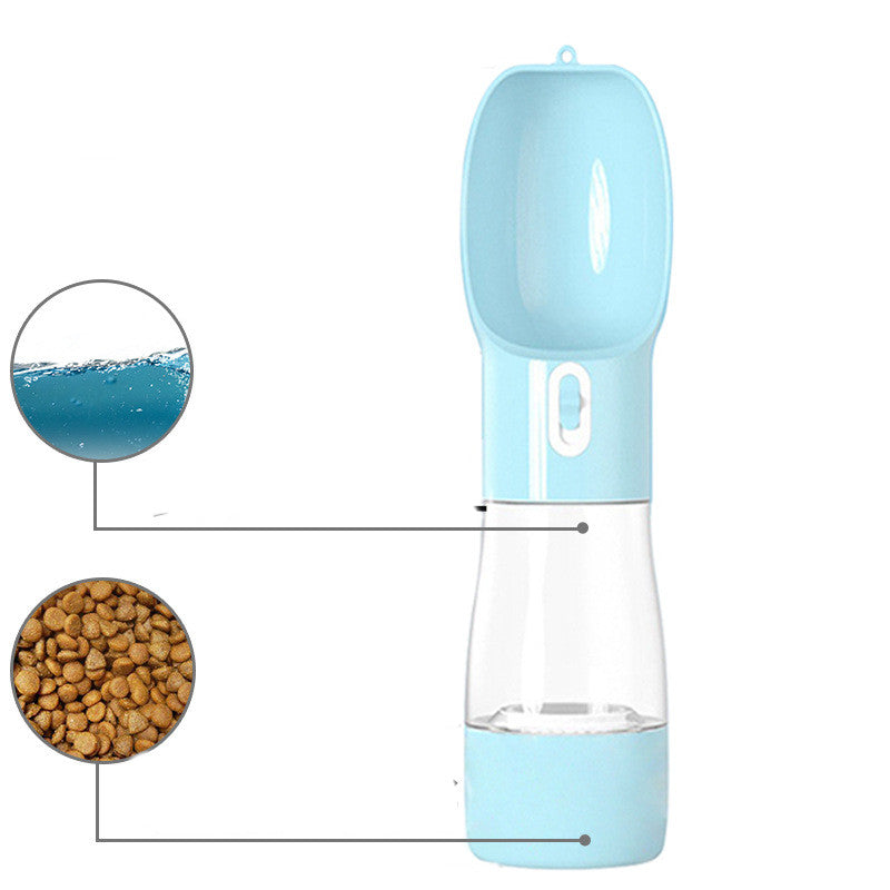 Dog Water Bottle Portable Pet Water Bottle Leak Proof Dog Water Dispenser And Food, Lightweight Dog Travel Water Bottle Bowl For Walking And Travel Pets Fashion
