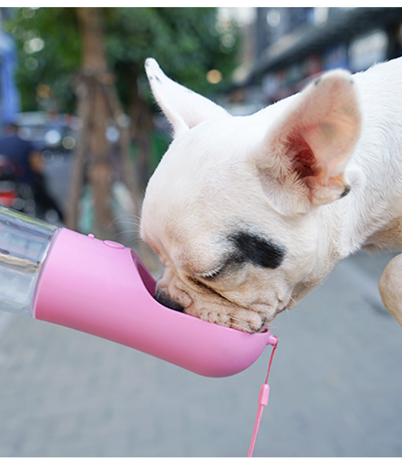 Dog Water Bottle Portable Pet Water Bottle Leak Proof Dog Water Dispenser And Food, Lightweight Dog Travel Water Bottle Bowl For Walking And Travel Pets Fashion