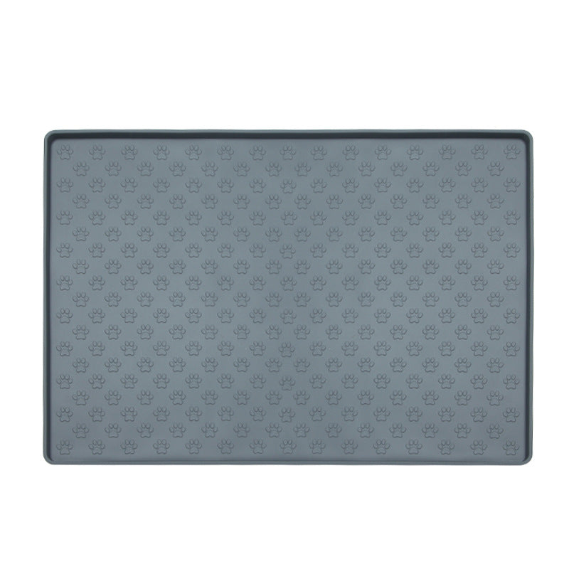 Spot Pet Mat, Waterproof And Easy To Clean Silicone Dog Mat, Cat Mat, Square Pet Placemat, Pet Supplies Pets Fashion