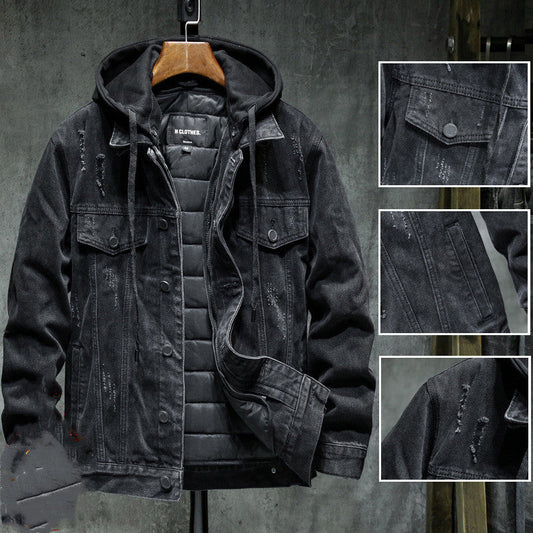 Autumn And Winter Clothing Plus Velvet Padded Hood Best YouTube Store