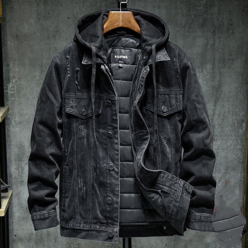 Autumn And Winter Clothing Plus Velvet Padded Hood Best YouTube Store