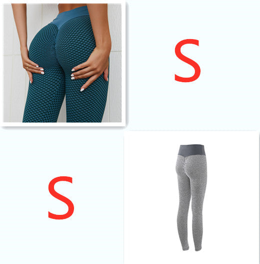 Plaid Leggings Fitness Yoga Pants Women's Seamless High Waist Breathable Gym Leggings NorixaFashion.com