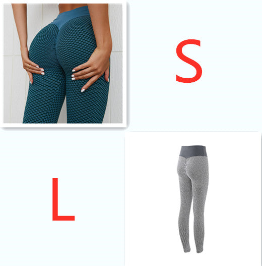 Plaid Leggings Fitness Yoga Pants Women's Seamless High Waist Breathable Gym Leggings NorixaFashion.com