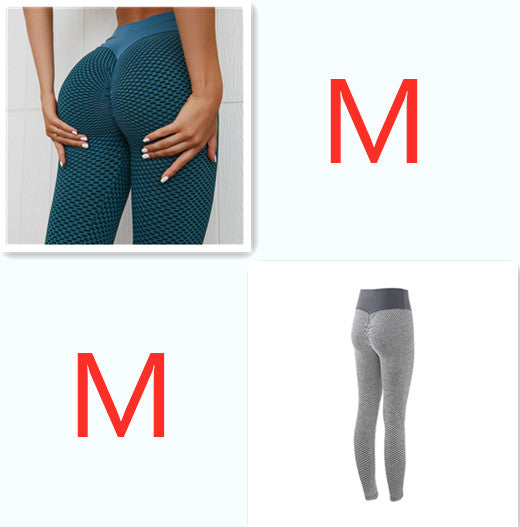 Plaid Leggings Fitness Yoga Pants Women's Seamless High Waist Breathable Gym Leggings NorixaFashion.com
