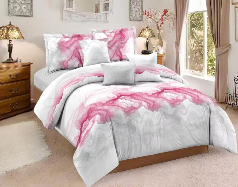 Aliexpress Amazon Hot Selling Bedding Abstract Art Ink Quilt Cover Pillow Case No Sheet Set