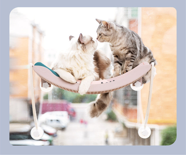 Cat Hammock Bask In The Sun Hanging Cat Hammock Pets Fashion