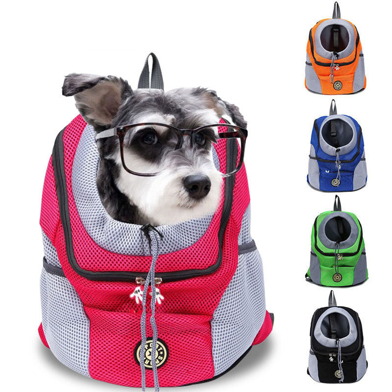 Pet Portable Chest Mesh Breathable Shoulder Outing Bag Pets Fashion