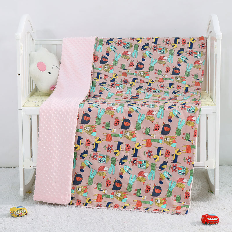 Cartoon Baby Blankets For Children To Appease Peas Blankets, Blankets, Strollers, Blankets