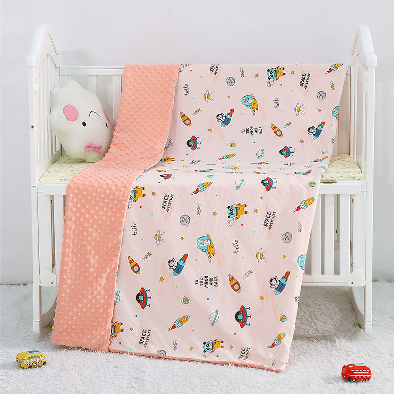 Cartoon Baby Blankets For Children To Appease Peas Blankets, Blankets, Strollers, Blankets