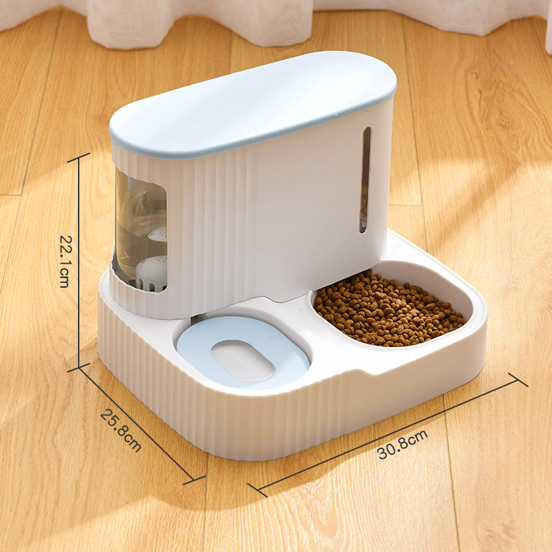 Cat Automatic Drinking Fountain Feeder Integrated Water Feeder Pet Supplies Pets Fashion