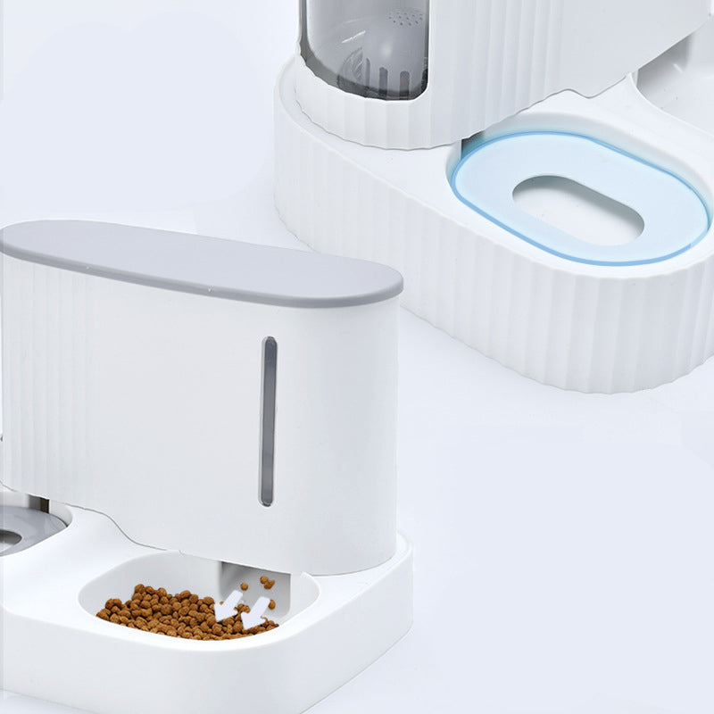 Cat Automatic Drinking Fountain Feeder Integrated Water Feeder Pet Supplies Pets Fashion