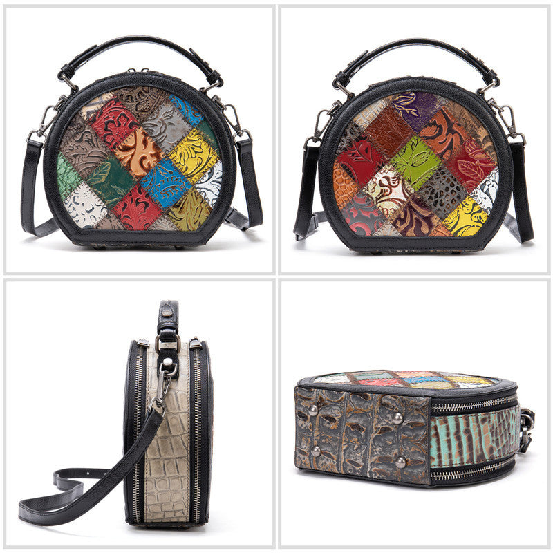 Genuine Leather Handbags Mini Handbag Retro Single Shoulder LadyShow.Store
