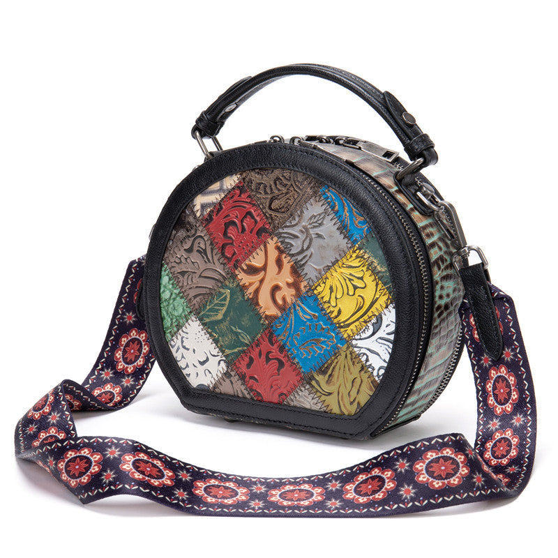 Genuine Leather Handbags Mini Handbag Retro Single Shoulder LadyShow.Store