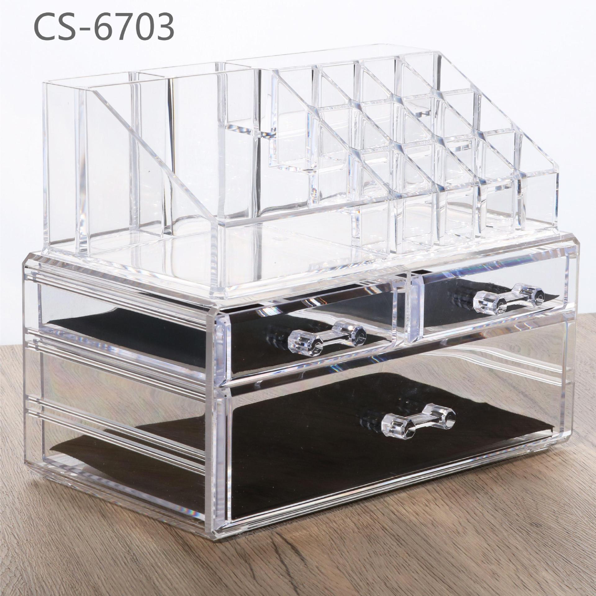 Makeup Brush Storage Box Storage And Sorting Drawer Desktop Storage Box Sorting Box Dressing Table Storage Box CJD2
