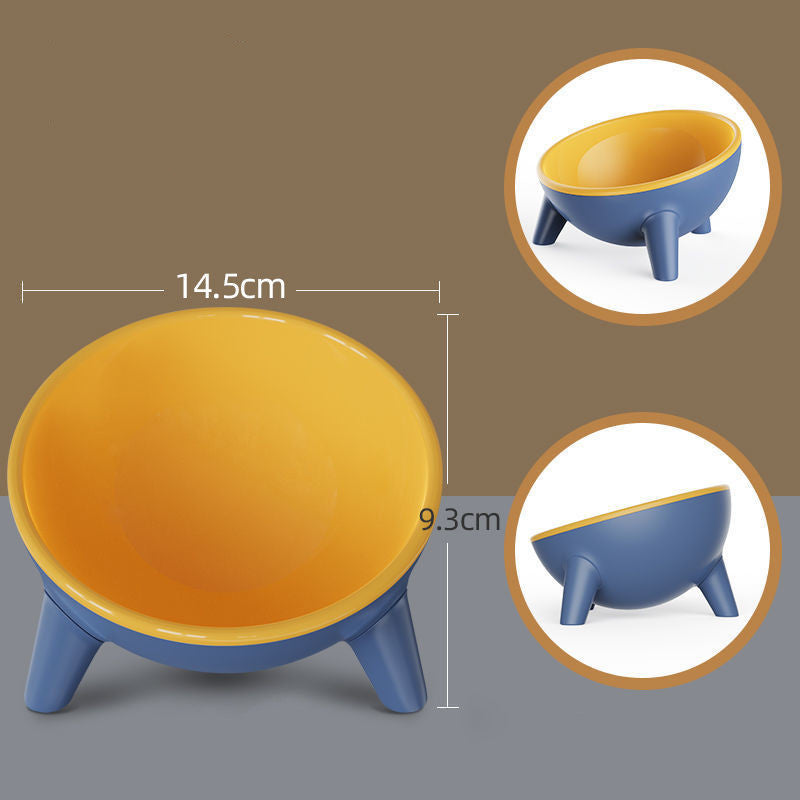 Cat Dog Bowl With Stand Pet Feeding Food Bowls Dogs Bunny Rabbit Nordic Color Feeder Product Supplies Pet Accessories Pets Fashion