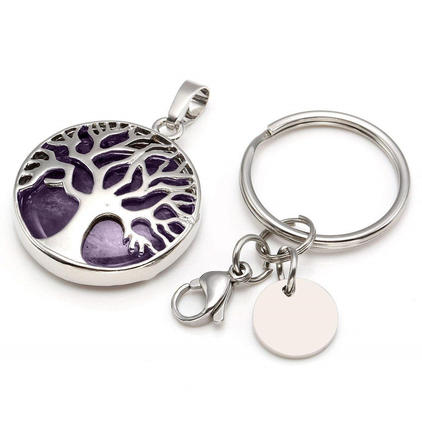 Round Hollow Tree Of Life Pendant LadyShow.Store