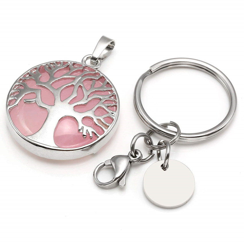 Round Hollow Tree Of Life Pendant LadyShow.Store