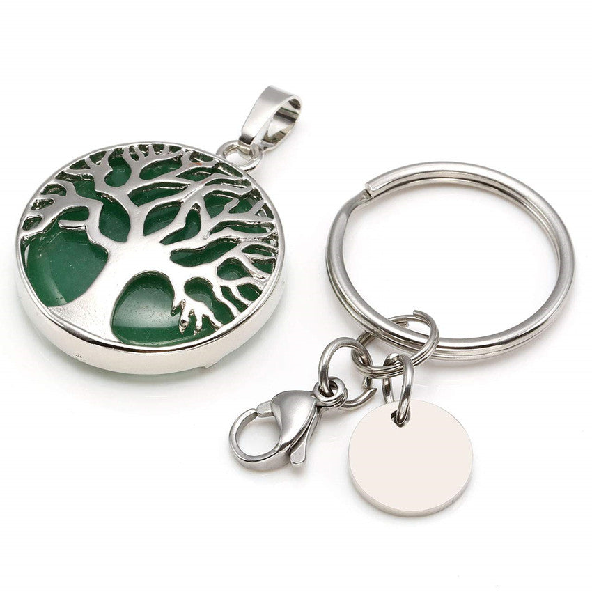 Round Hollow Tree Of Life Pendant LadyShow.Store