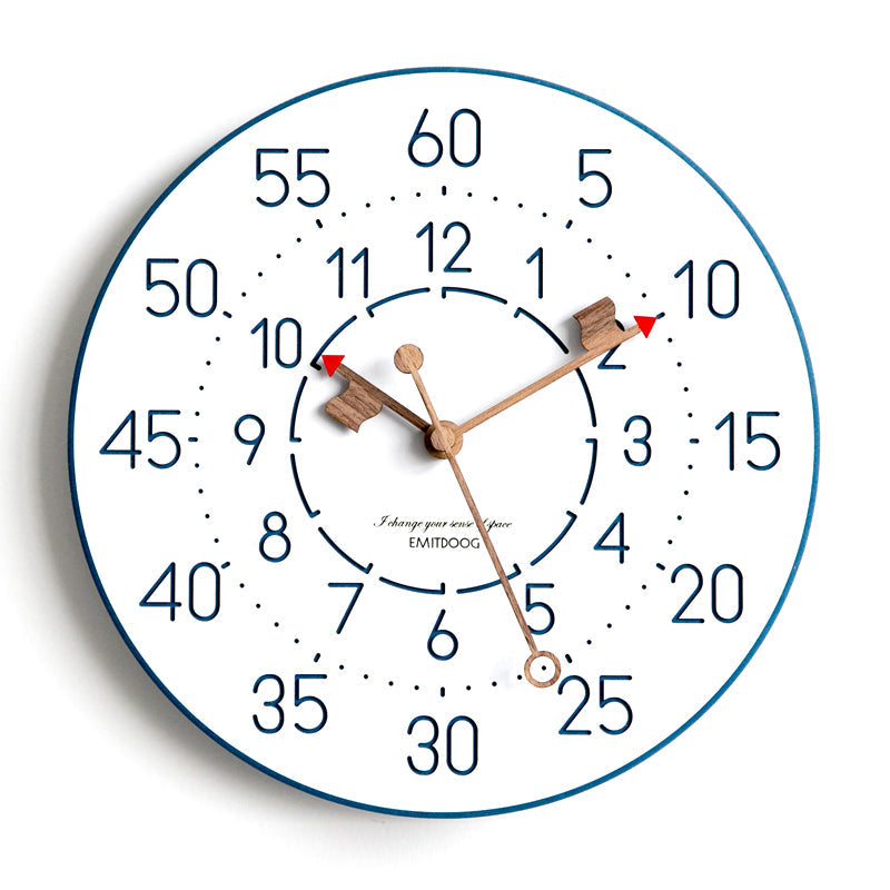 Wall Clock Living Room Modern Fashion Personality Creative Clock Wall Clock PearlNestDecor.com