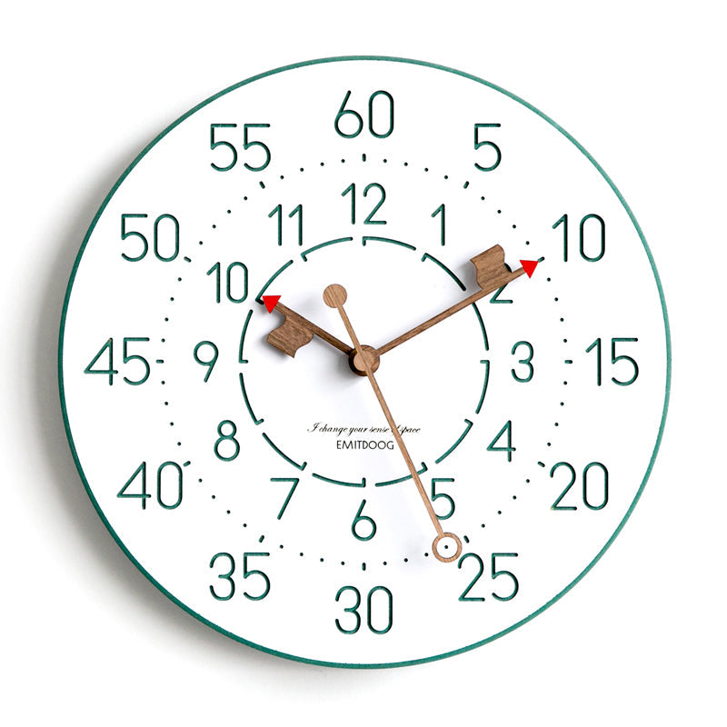 Wall Clock Living Room Modern Fashion Personality Creative Clock Wall Clock PearlNestDecor.com