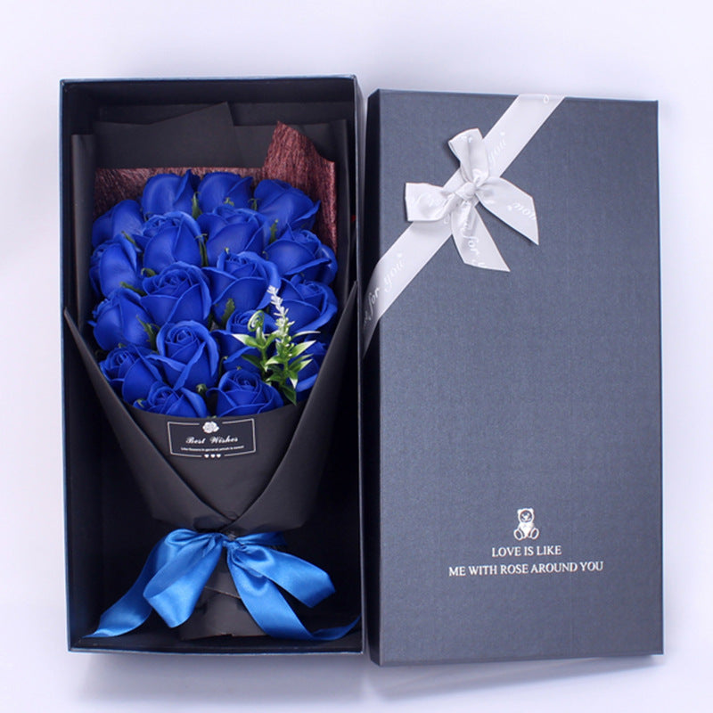 Birthday Gift Bundle Gift Box Creative Mother's Day Cross-border Gift Soap 18 Bouquet Soap Rose Flower Valentine's Day LuxuryLifeWay Online Store