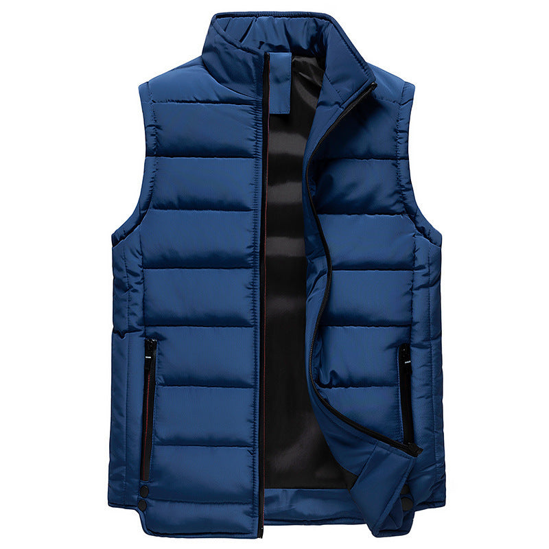 5XL Warm Waistcoat Mens Winter padded Vest Jacket Sleeveless CJD