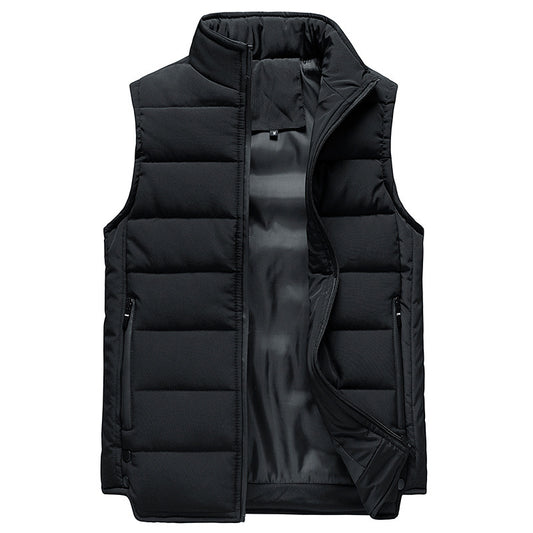 5XL Warm Waistcoat Mens Winter padded Vest Jacket Sleeveless CJD