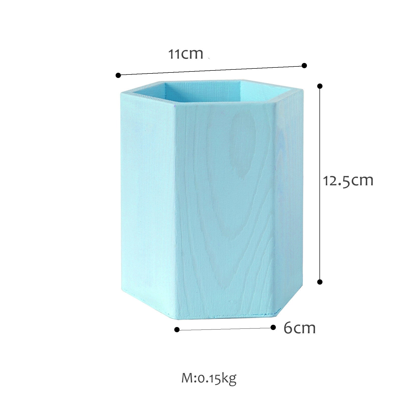 SWEETGO Straw Holder Cake Table Decoration Makeup Brush Storage Flowers Vase Background Scenery Props Lollipop Wood Pot CJD2