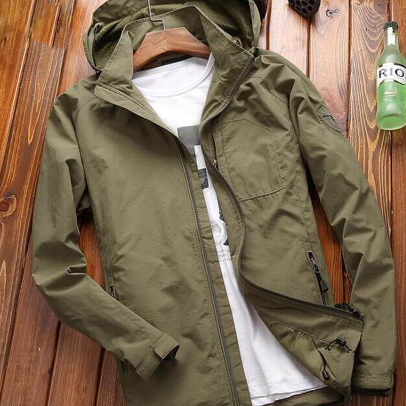 NIANJEEP autumn and winter clothing maleshield outdoor mountaineering suit and a casual and velvet jacket jacket