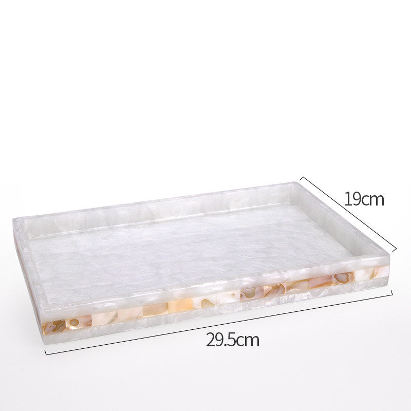 Light Luxury Shell Bathroom Decoration Accessories Toothbrush Holder Soap Dispenser Lotion Bottle Bathroom Supplies Wash Set 5.0 CJD