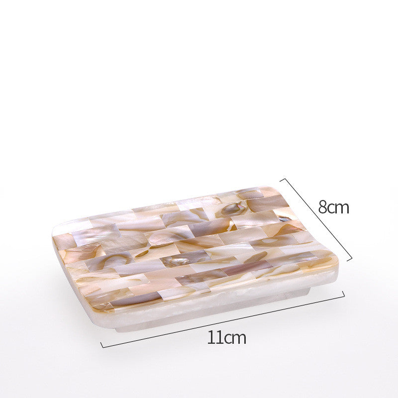 Light Luxury Shell Bathroom Decoration Accessories Toothbrush Holder Soap Dispenser Lotion Bottle Bathroom Supplies Wash Set 5.0 CJD