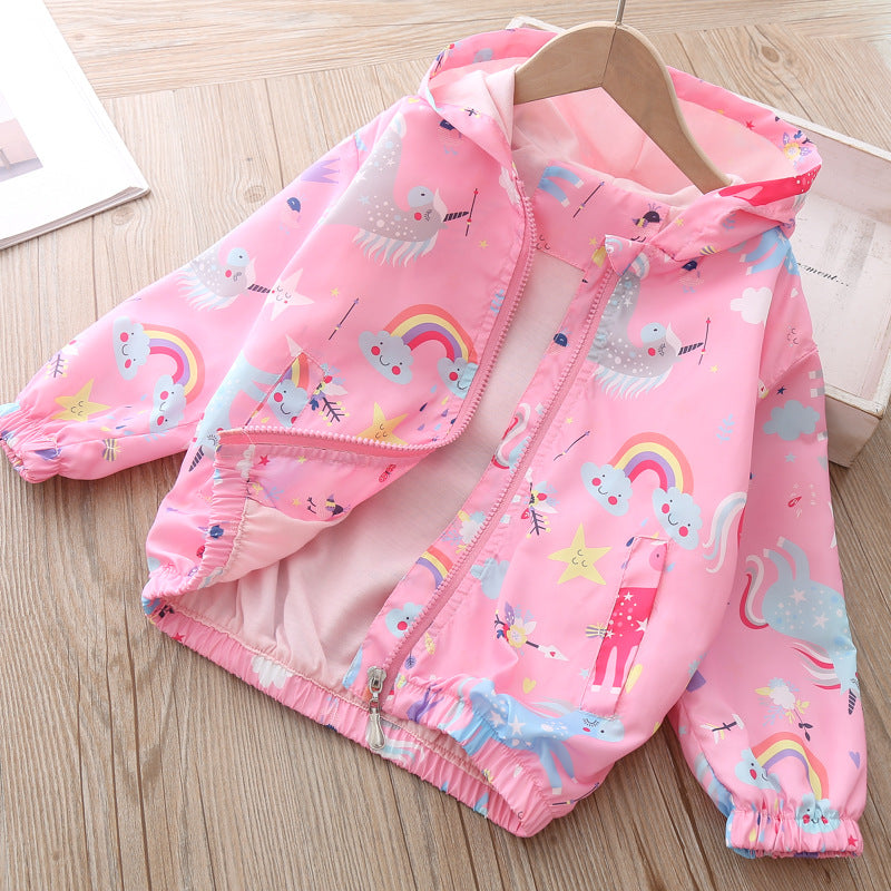 Spring And Summer New Graffiti Jackets For Children And Baby Jackets NorixaFashion.com
