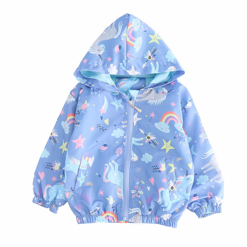 Spring And Summer New Graffiti Jackets For Children And Baby Jackets NorixaFashion.com
