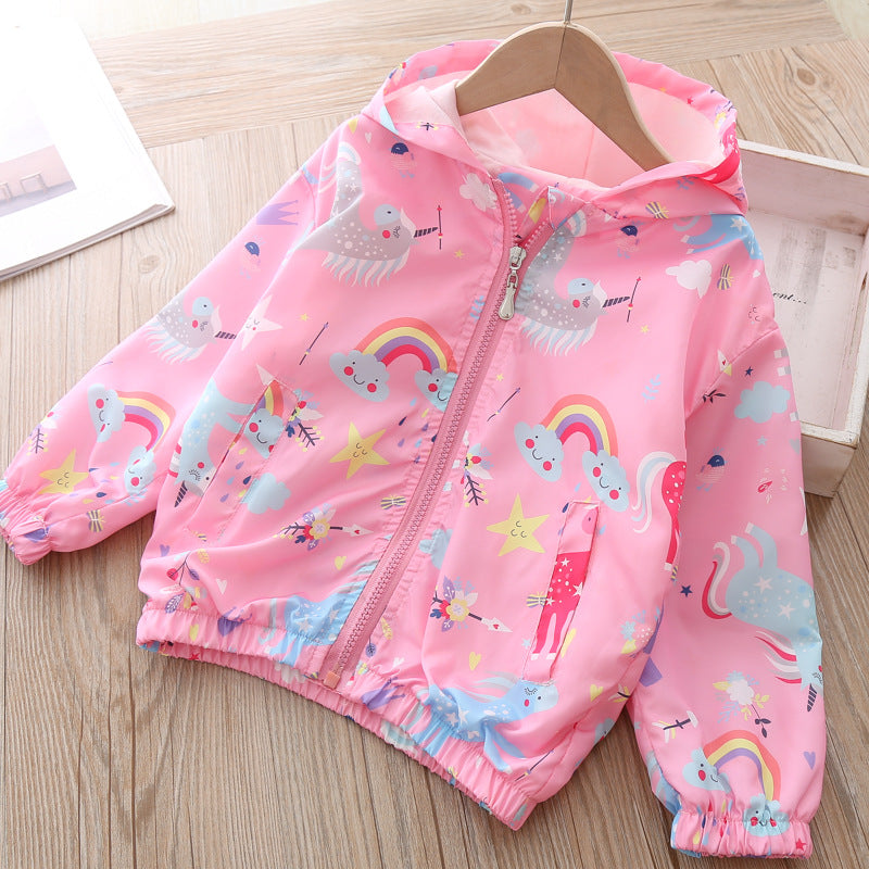 Spring And Summer New Graffiti Jackets For Children And Baby Jackets NorixaFashion.com