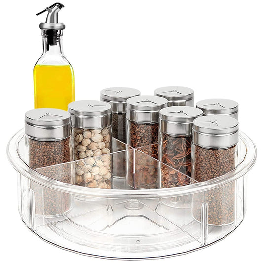 Kitchen Rotating Rack Creative Seasoning Box Storage Rack Multifunctional Seasoning Storage Box CJD2
