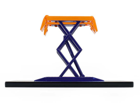 Automotive Double Scissor Lift "Union 76" Orange and Blue "Double Scissor Lifts" Series 2 1/64 Diecast Model by Greenlight LuxuryLifeWay Online Store