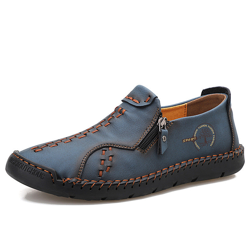 Fashion Casual Leather Shoes Solid Color Trend In The Help Best YouTube Store