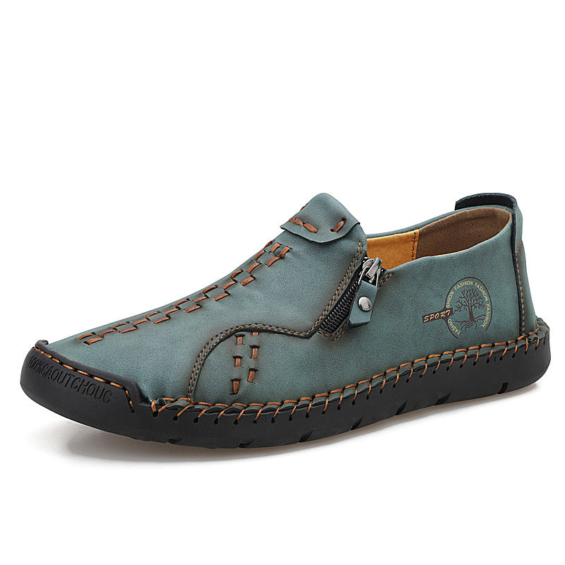 Fashion Casual Leather Shoes Solid Color Trend In The Help Best YouTube Store