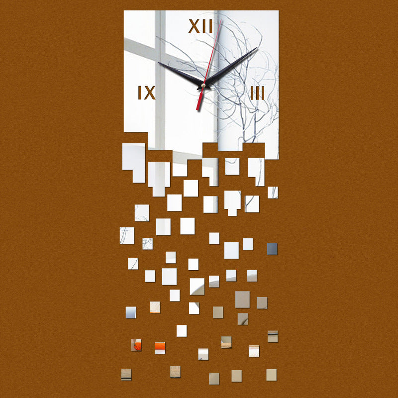Acrylic DIY Fashion Creative Wall Clock PearlNestDecor.com