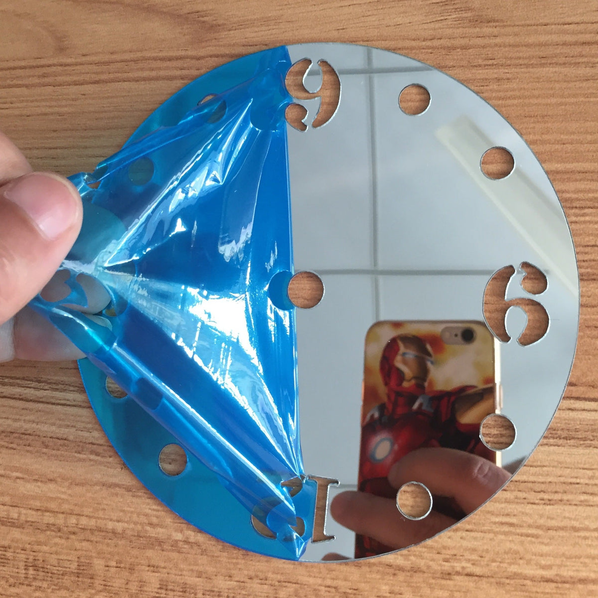 Acrylic DIY Fashion Creative Wall Clock PearlNestDecor.com